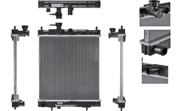 Radiator, engine cooling