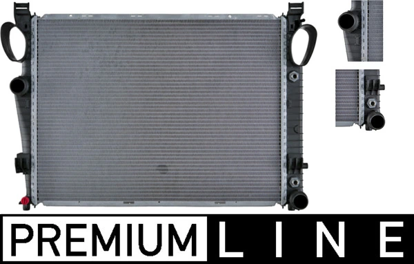Radiator, engine cooling