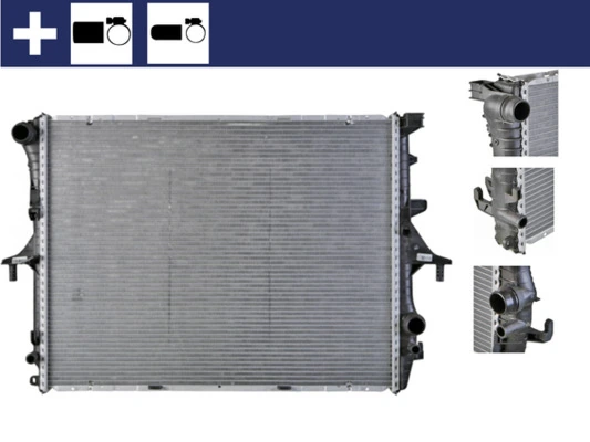 Radiator, engine cooling