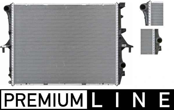 Radiator, engine cooling