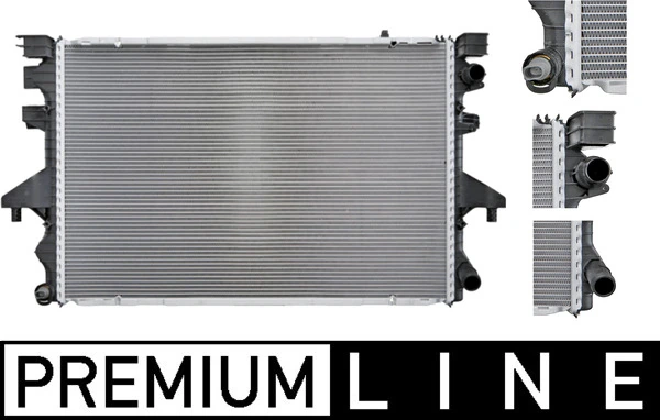 Radiator, engine cooling