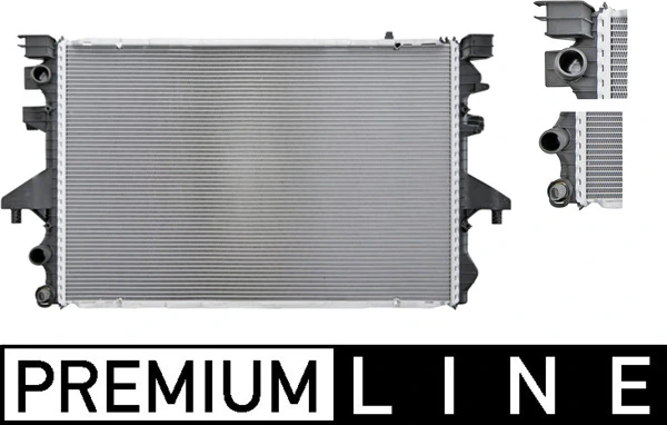 Radiator, engine cooling