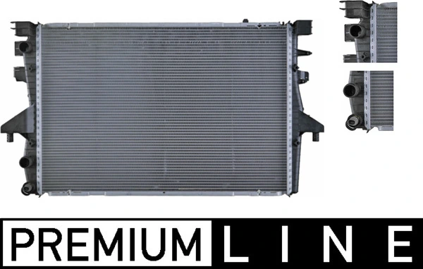 Radiator, engine cooling