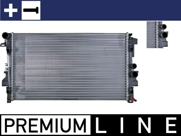 Radiator, engine cooling