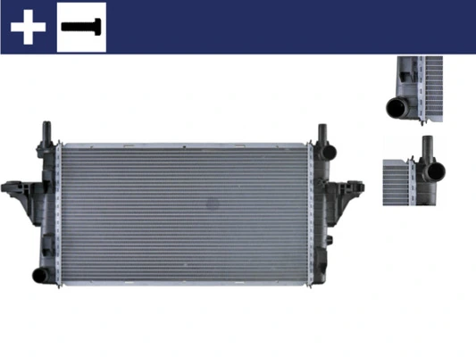 Radiator, engine cooling