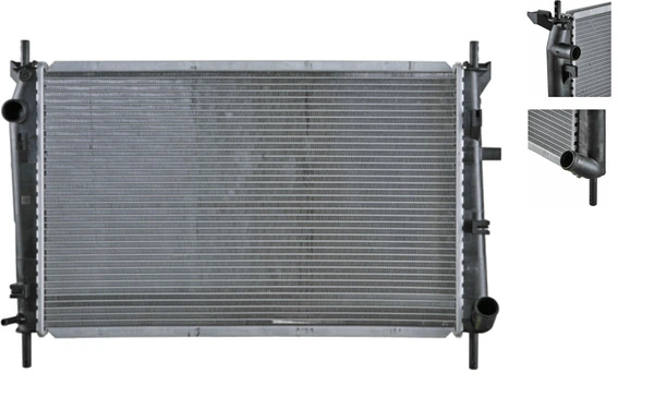 Radiator, engine cooling