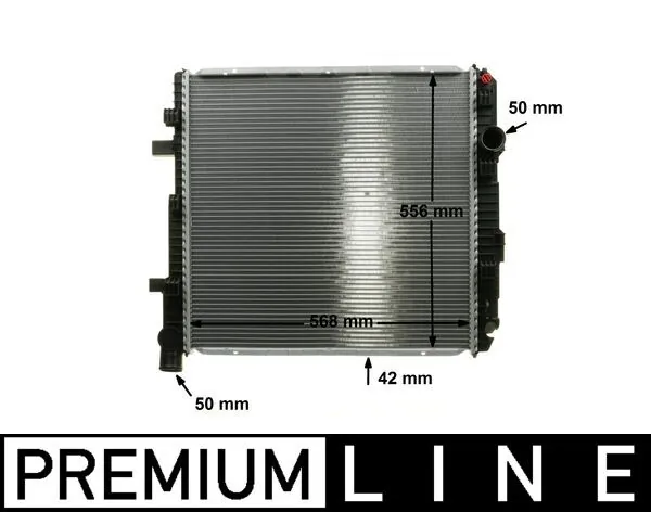 Radiator, engine cooling