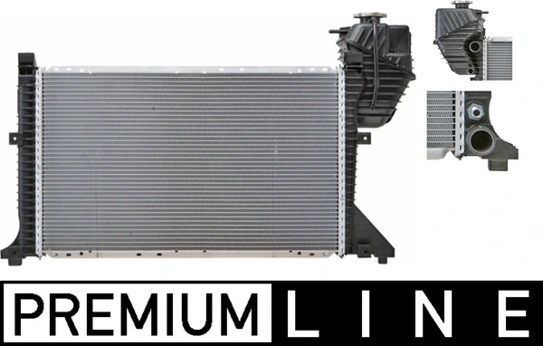 Radiator, engine cooling