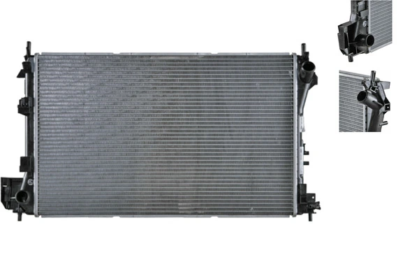 Radiator, engine cooling