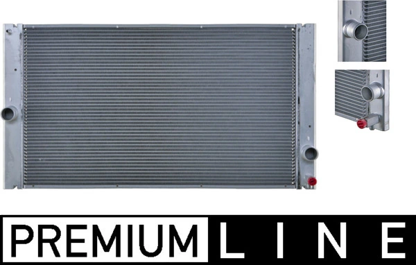 Radiator, engine cooling