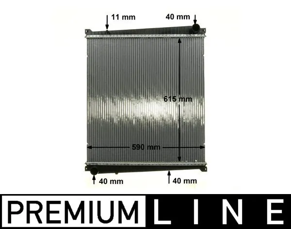 Radiator, engine cooling