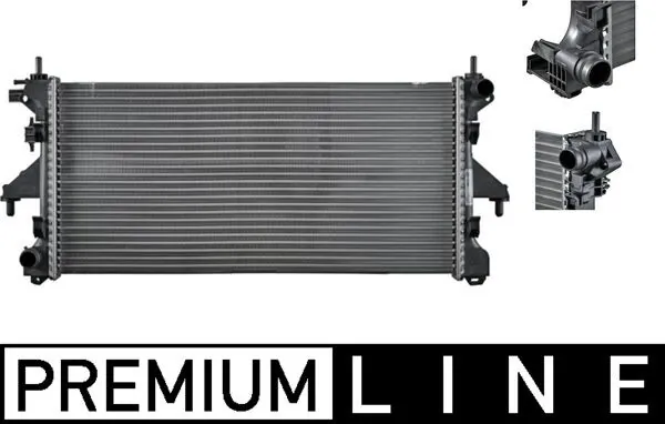 Radiator, engine cooling