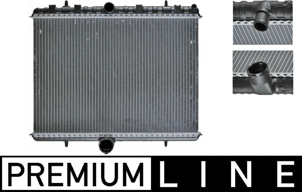 Radiator, engine cooling