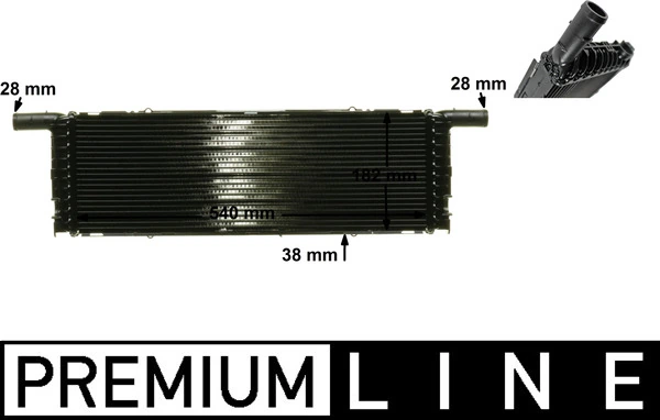 Radiator, engine cooling