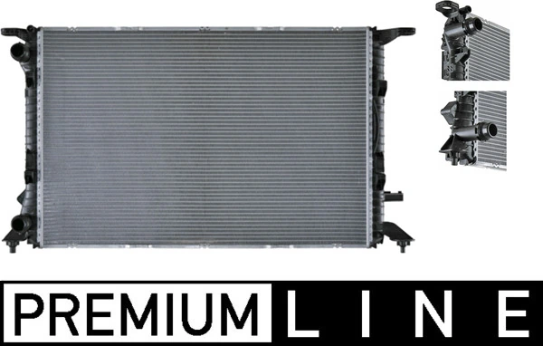 Radiator, engine cooling