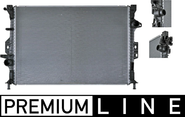 Radiator, engine cooling
