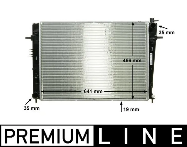 Radiator, engine cooling