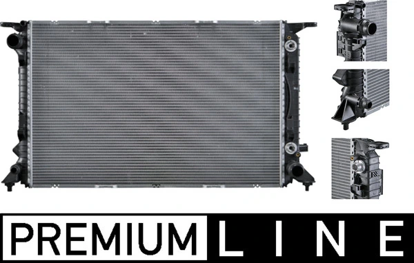 Radiator, engine cooling