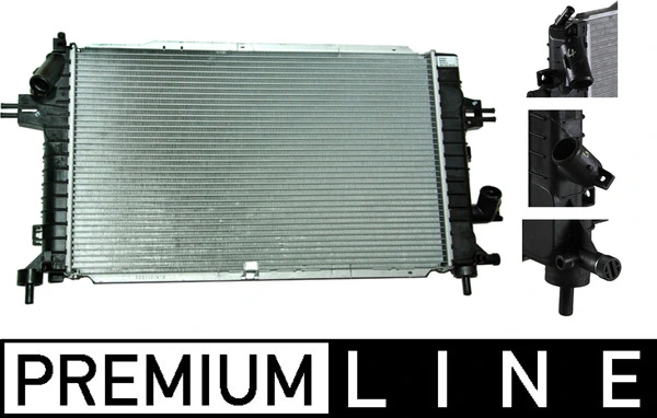 Radiator, engine cooling