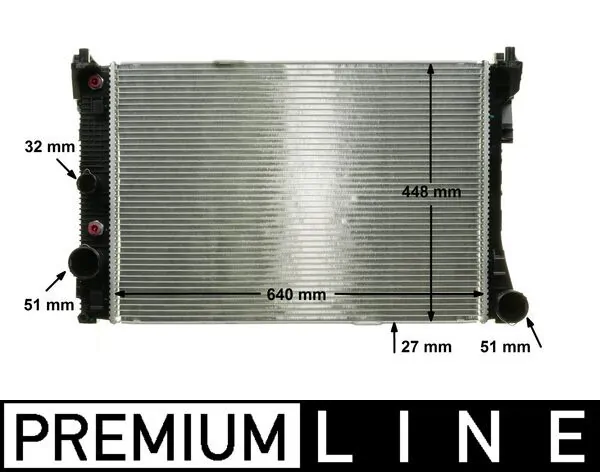 Radiator, engine cooling