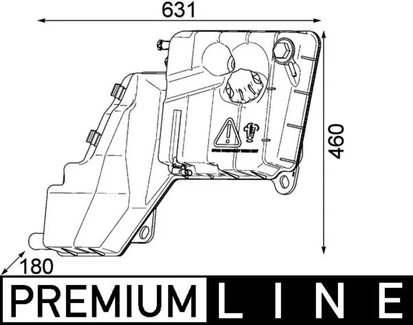 Expansion Tank, coolant