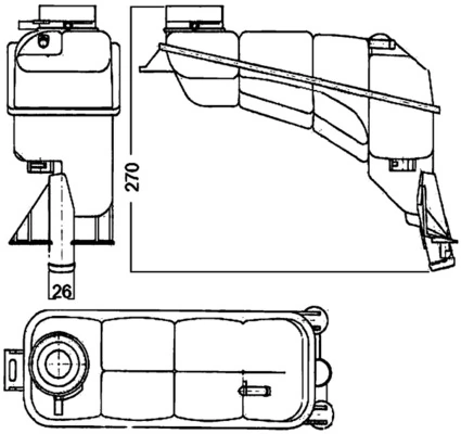 Expansion Tank, coolant