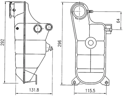 Expansion Tank, coolant