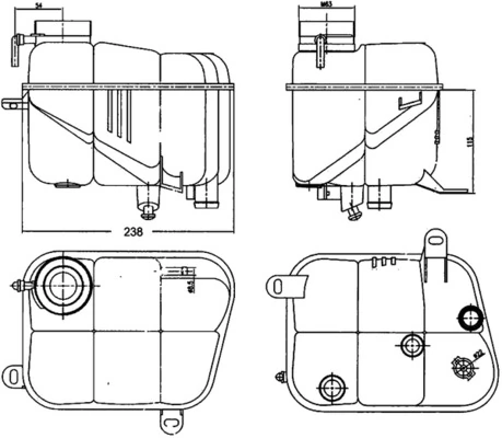 Expansion Tank, coolant
