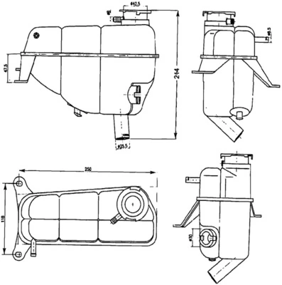 Expansion Tank, coolant