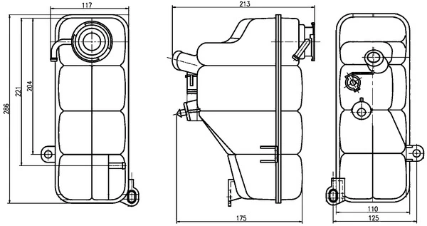 Expansion Tank, coolant