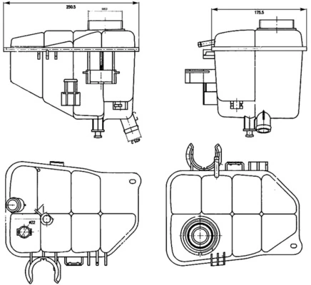 Expansion Tank, coolant