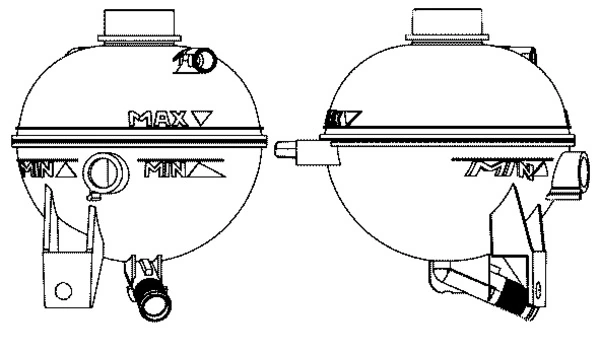 Expansion Tank, coolant