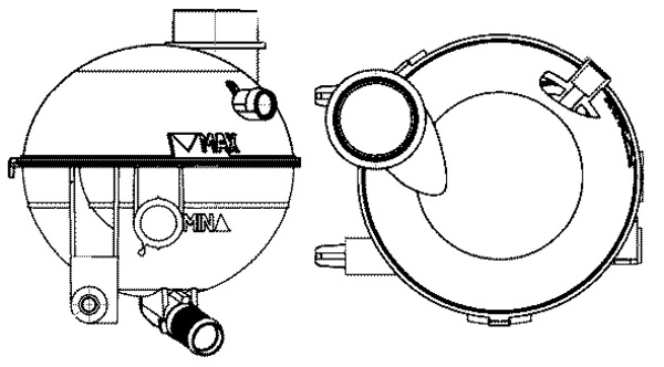 Expansion Tank, coolant
