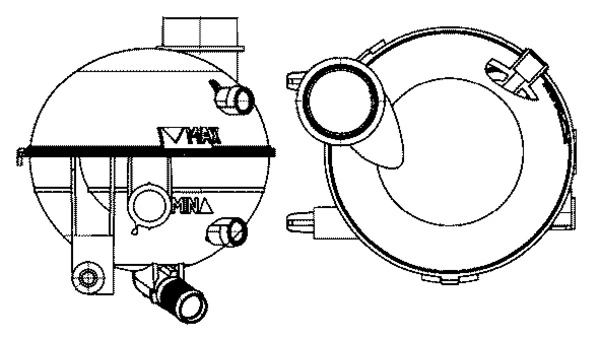 Expansion Tank, coolant
