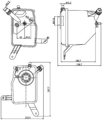 Expansion Tank, coolant