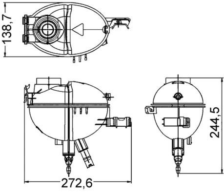 Expansion Tank, coolant