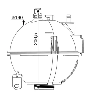Expansion Tank, coolant