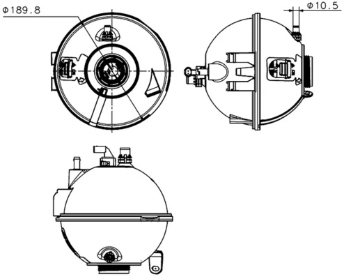 Expansion Tank, coolant