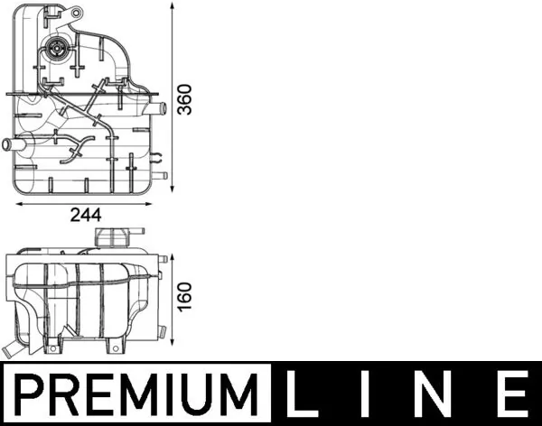 Expansion Tank, coolant