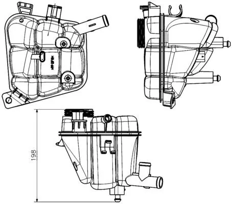 Expansion Tank, coolant