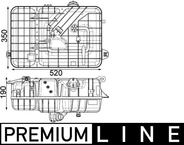 Expansion Tank, coolant