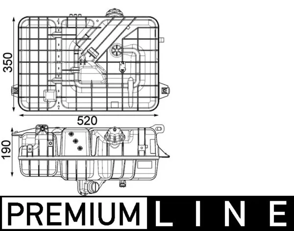 Expansion Tank, coolant