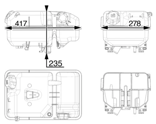 Expansion Tank, coolant