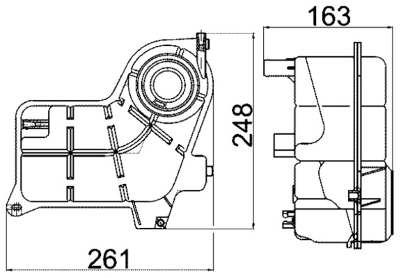 Expansion Tank, coolant