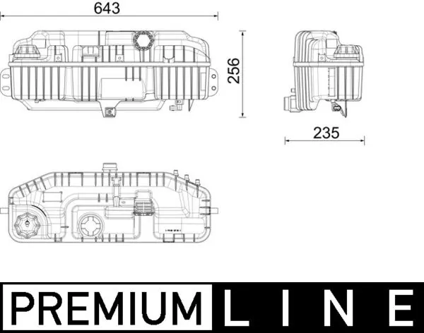 Expansion Tank, coolant