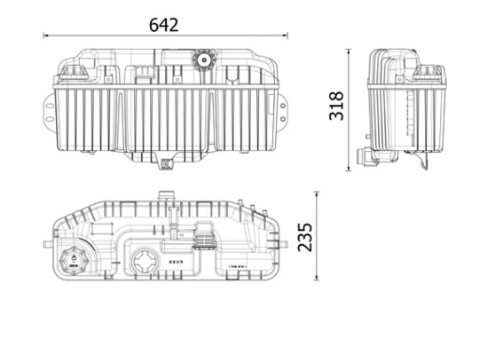 Expansion Tank, coolant