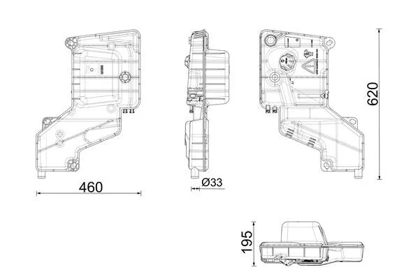 Expansion Tank, coolant