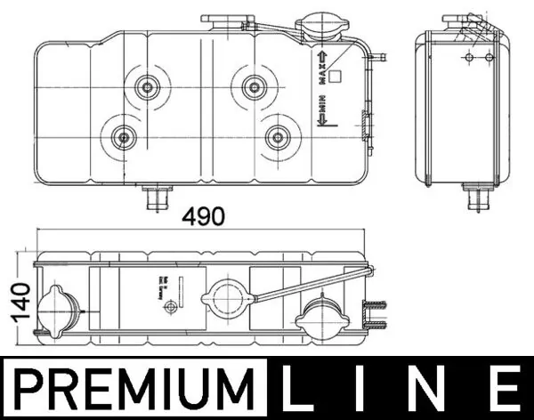 Expansion Tank, coolant