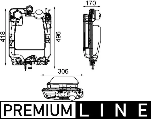 Expansion Tank, coolant