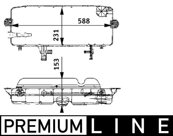 Expansion Tank, coolant